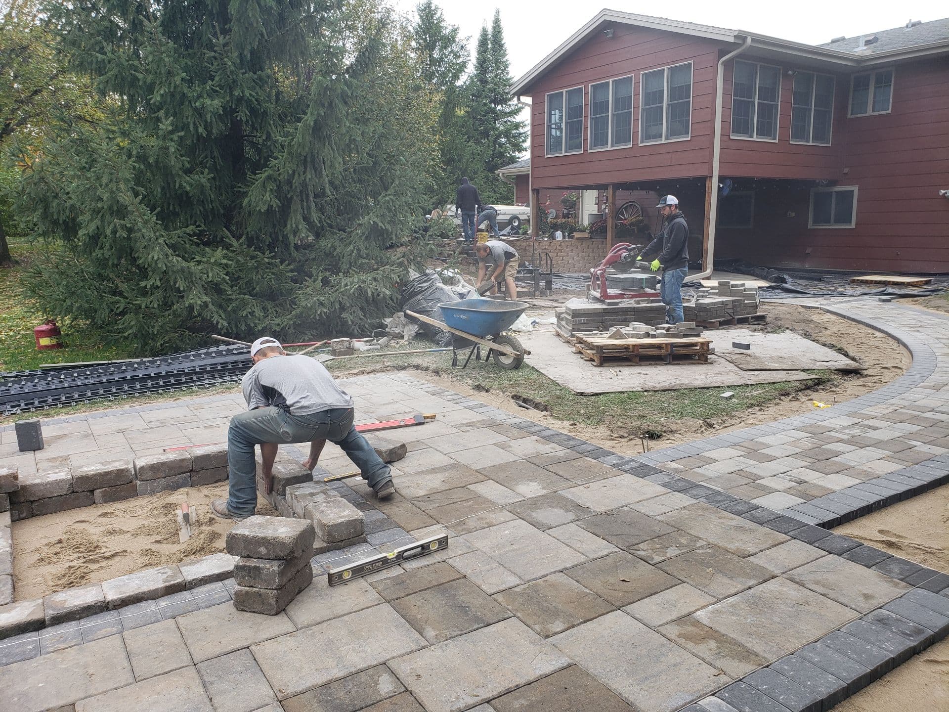 Gallery photos for Patio Project Built on Teamwork: Image #3