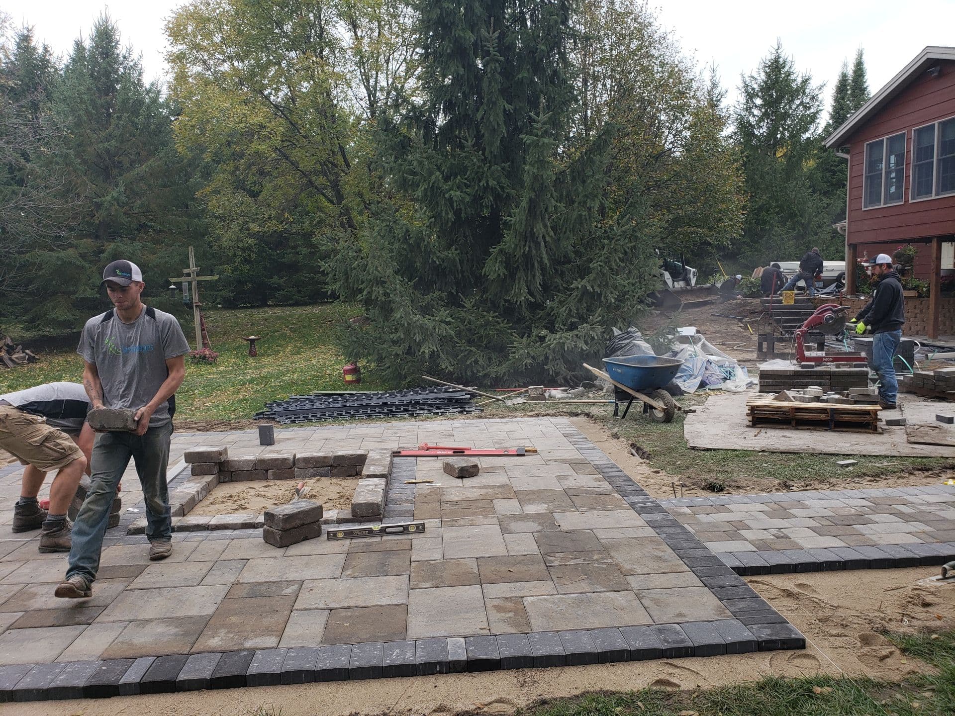 Gallery photos for Patio Project Built on Teamwork: Image #1