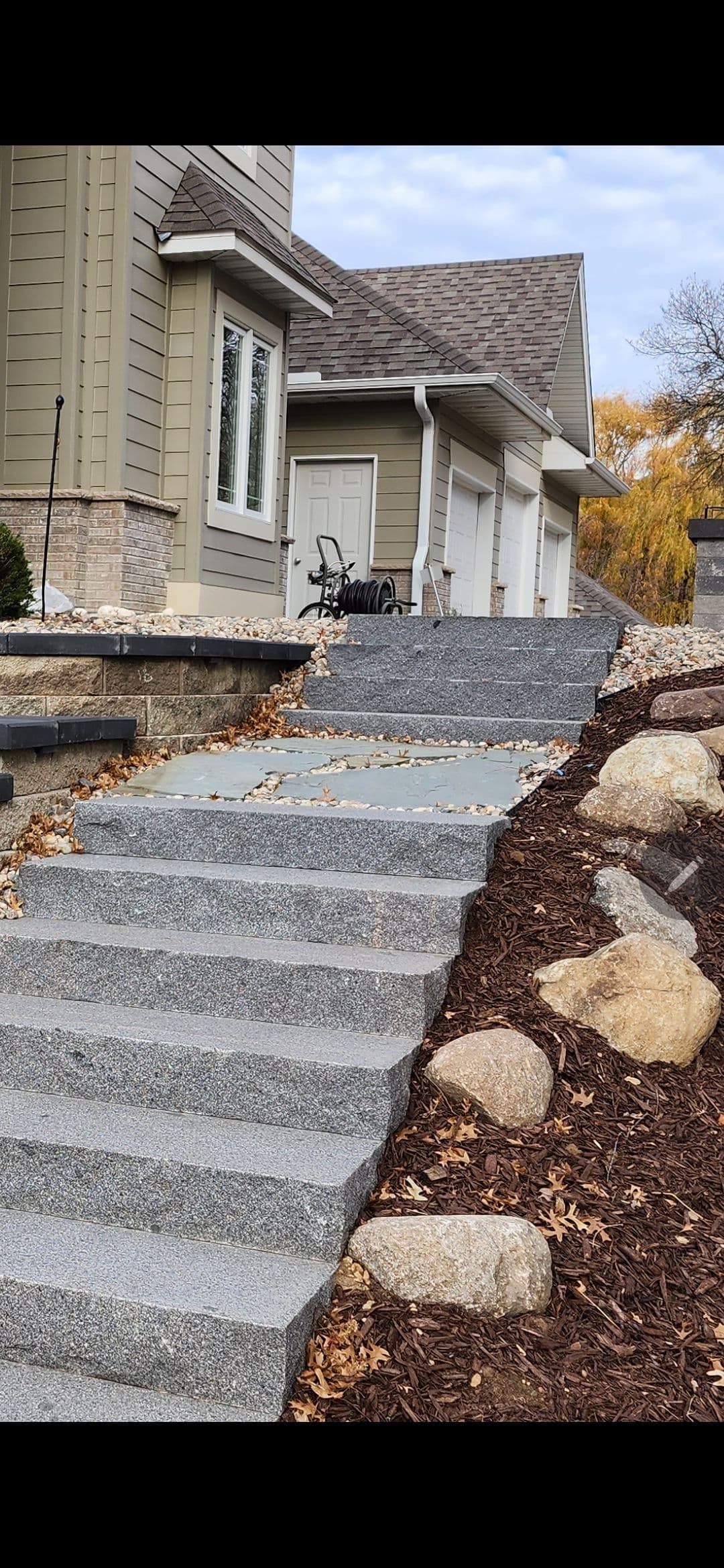 Gallery photos for Natural Stone Steps That Actually Change Your Yard in Lakeville MN: Image #1
