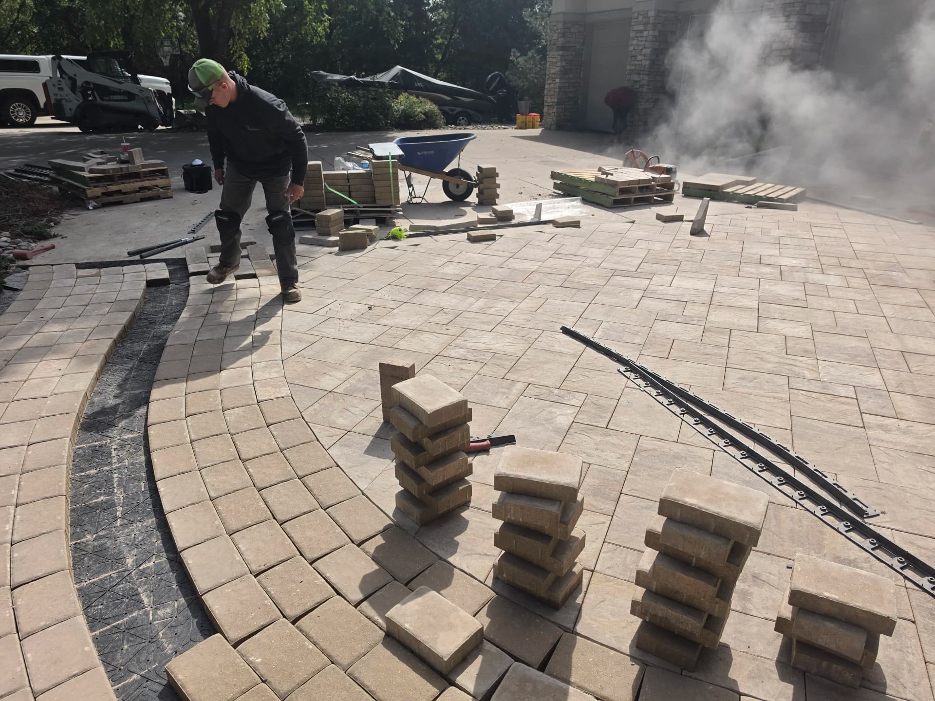 Gallery photos for Three Paver Patios Done in a Week Across Chaska, Carver, and New Prague: Image #3