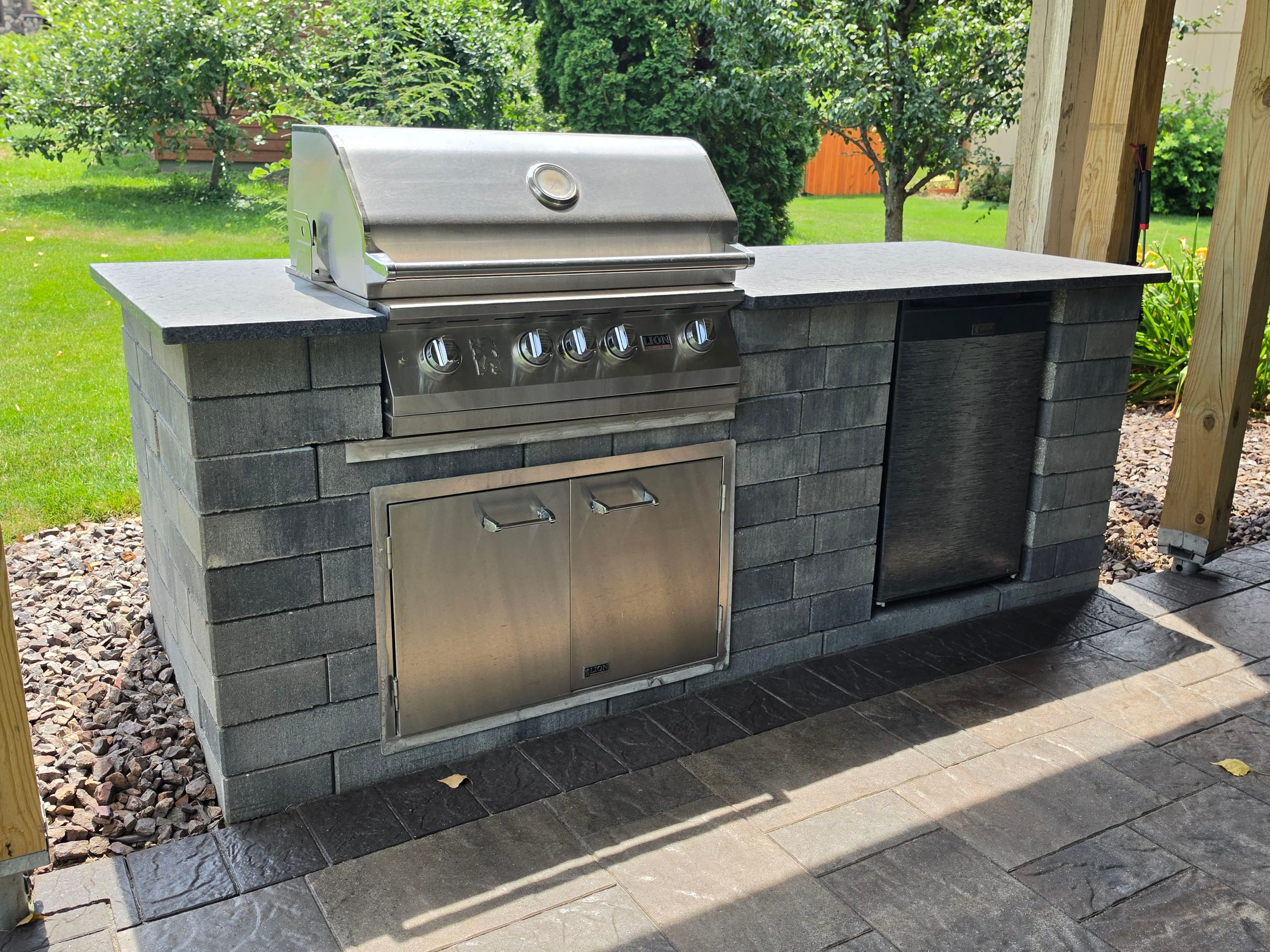 Project Built-In Grill Island and Paver Patio in New Prague image