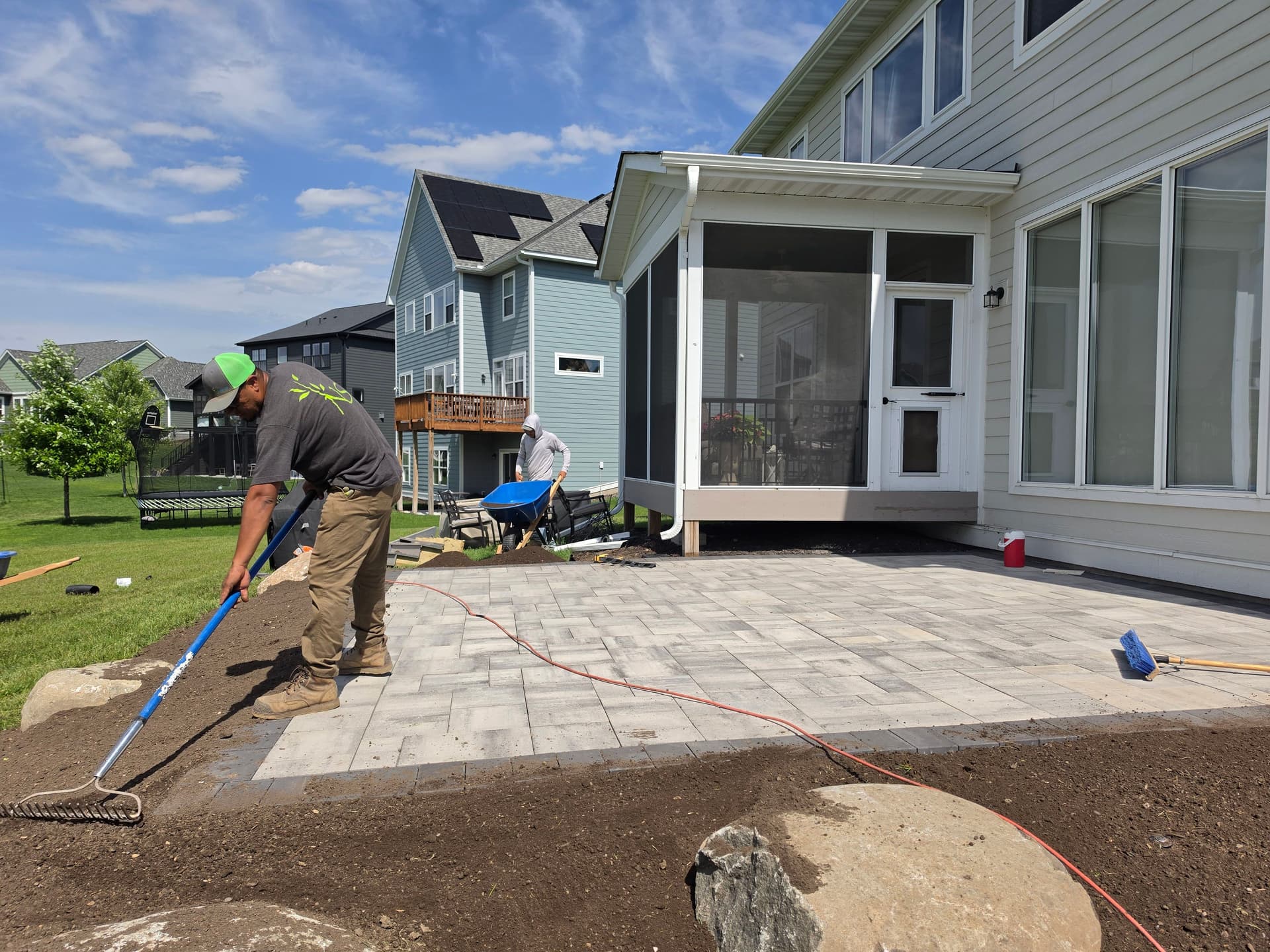 Gallery photos for Paver Patio Installation at Spirit of Brandtjen Farm in Lakeville: Image #2