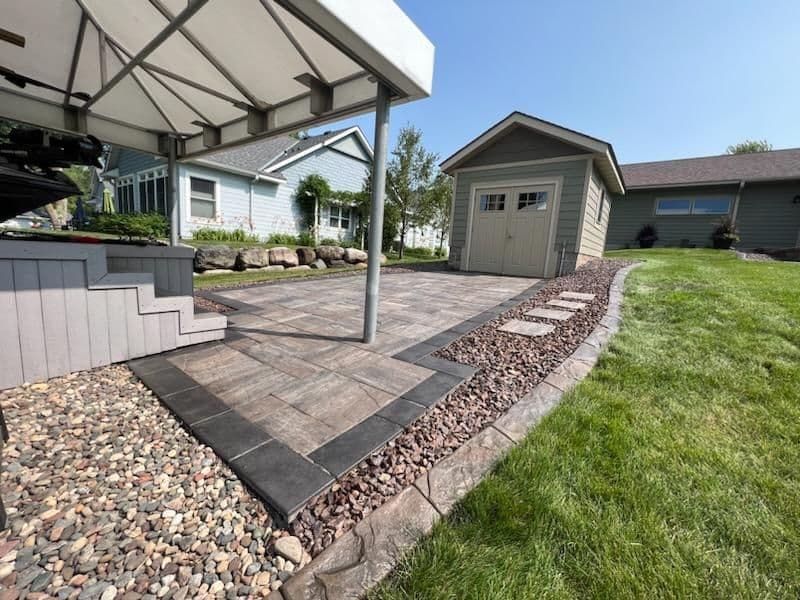Gallery photos for Lakeside Paver Patio and Walkway Work in Prior Lake MN: Image #1