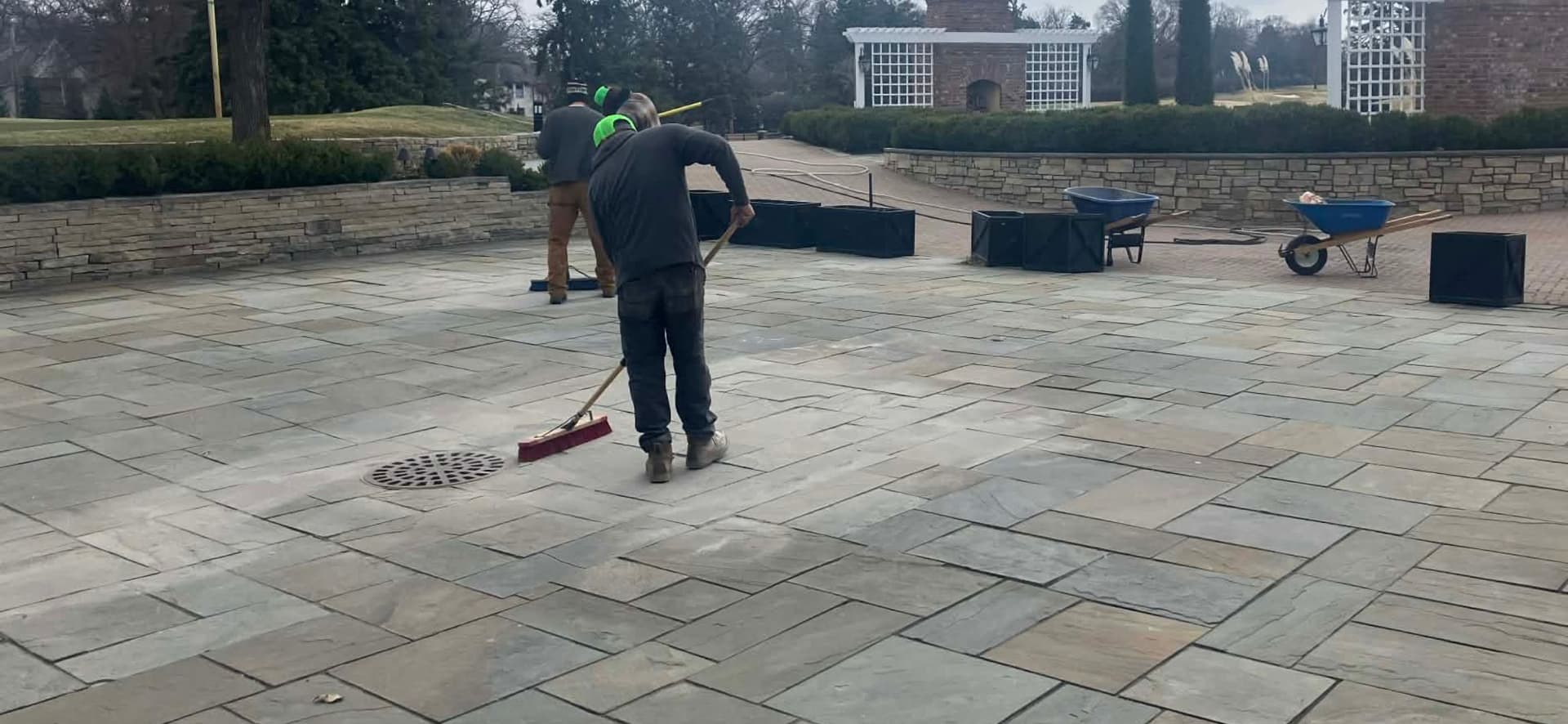Gallery photos for 25-Year-Old Bluestone Patio Restored at Edina Country Club: Image #1