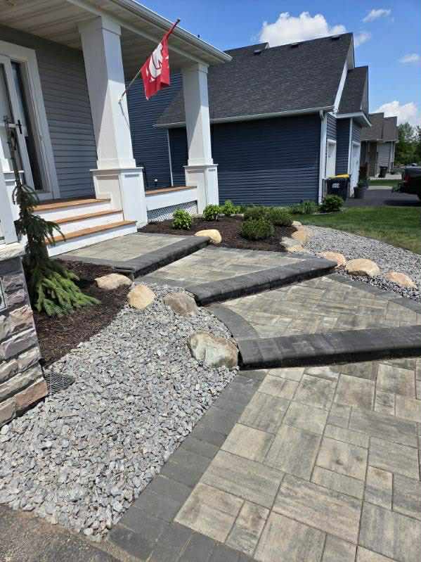 Project Modern Walkway Enhancement with NS Landscapes image