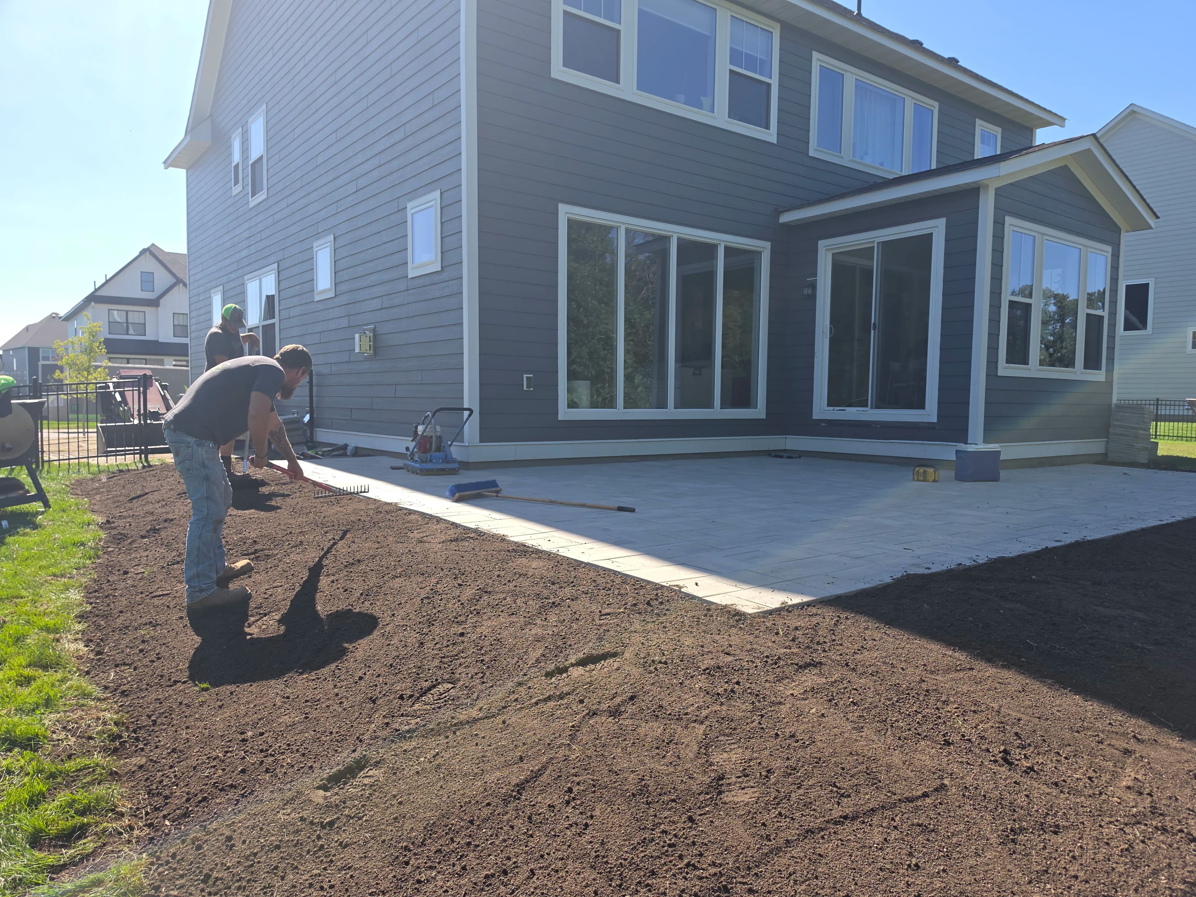 Project Three Paver Patios Done in a Week Across Chaska, Carver, and New Prague image
