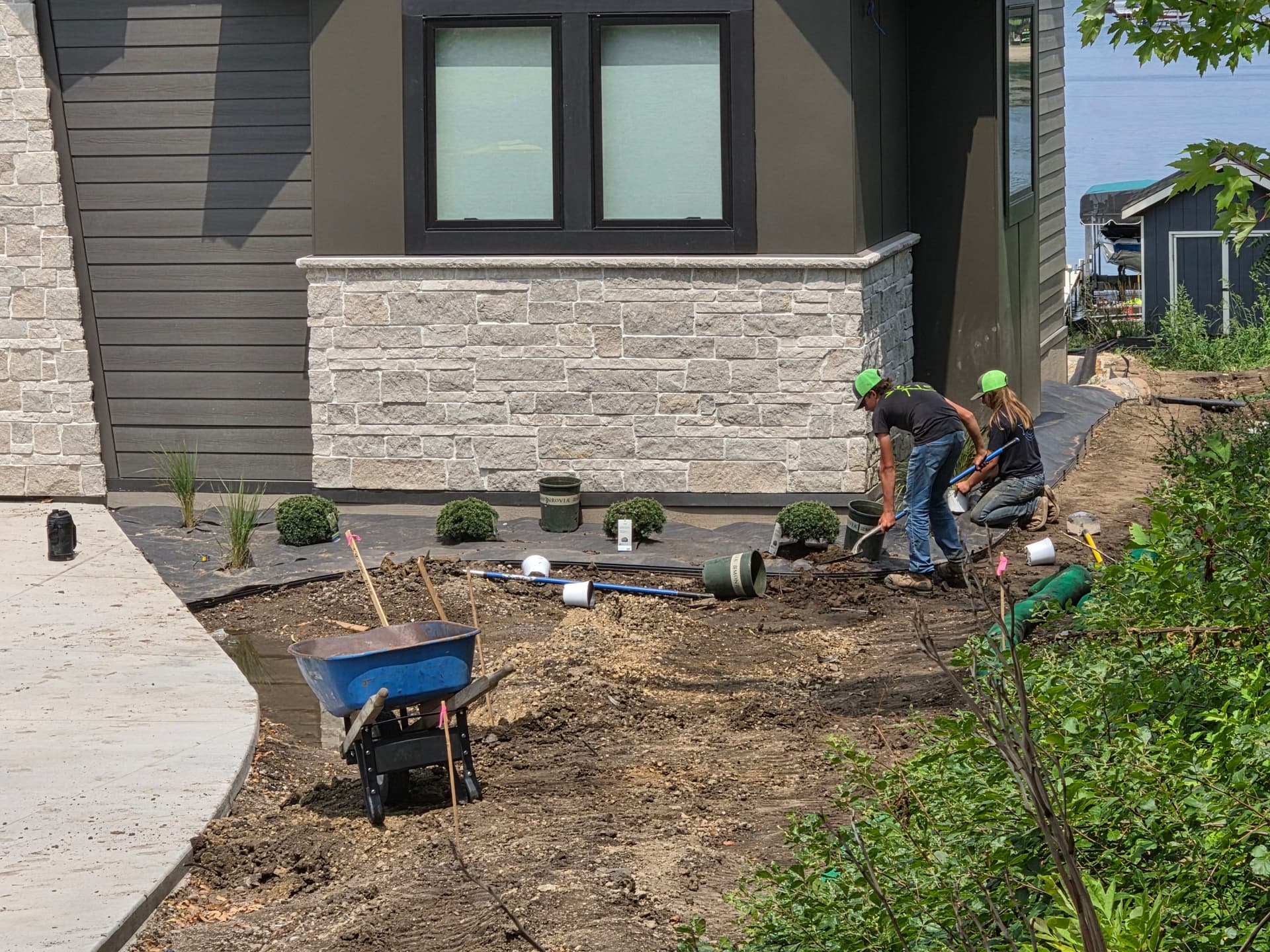 New Construction Landscape Install in Prior Lake MN image