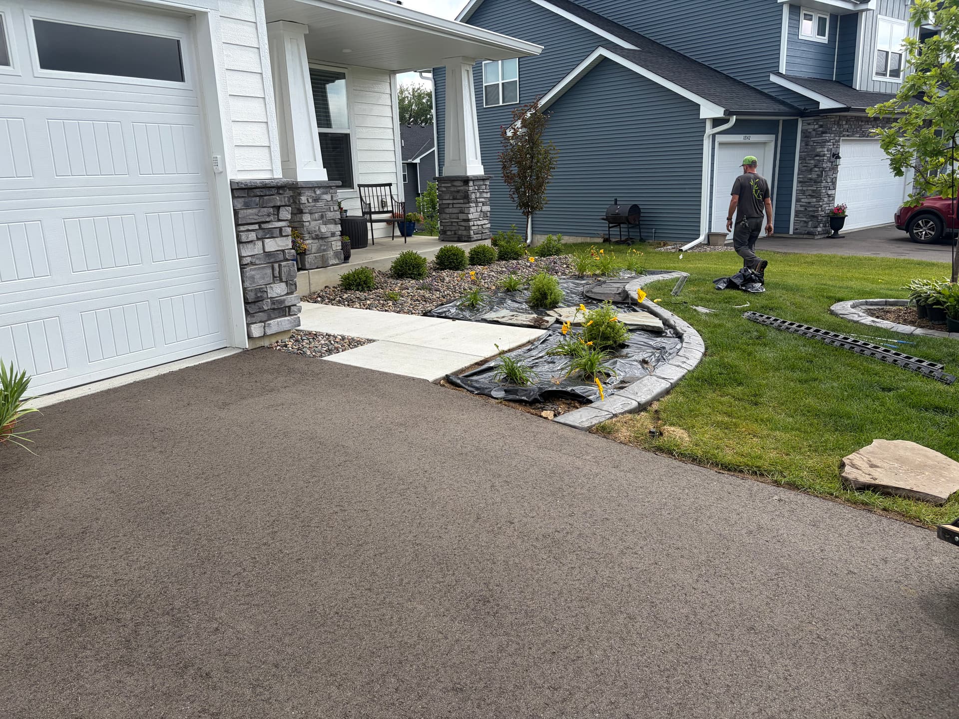 80+ New Plantings and Fresh Curb Edging in Lakeville image