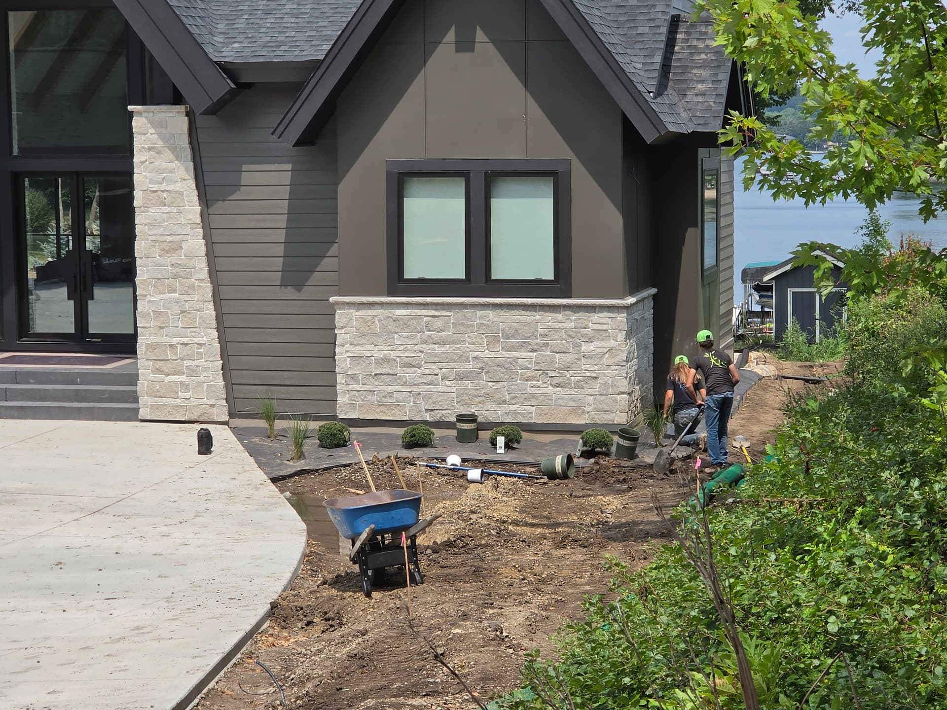 Gallery photos for New Construction Landscape Install in Prior Lake MN: Image #3