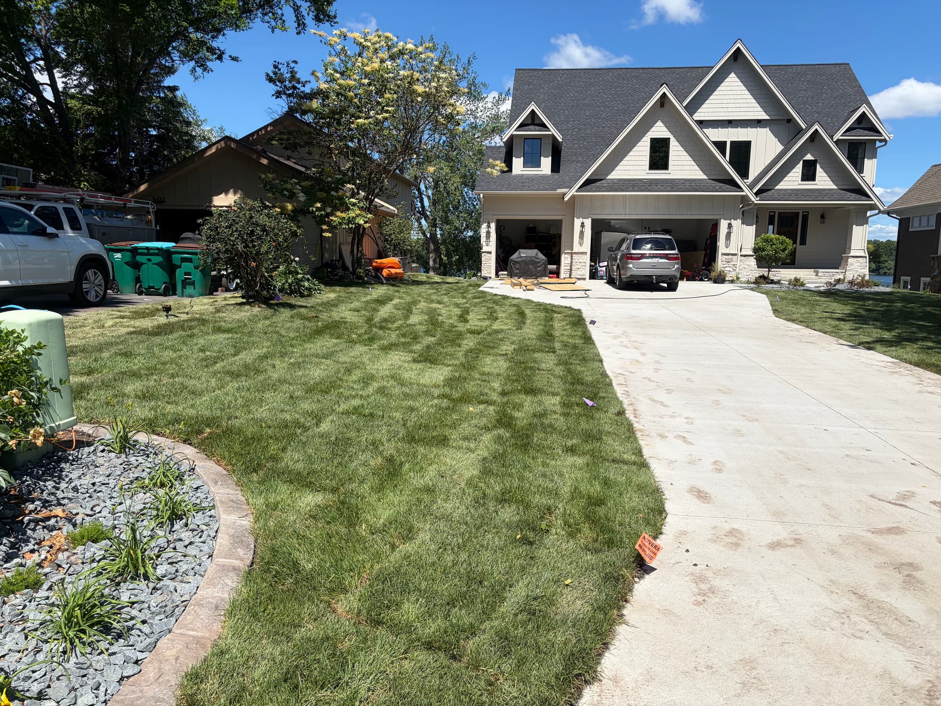 Gallery photos for Sod, Irrigation, and Boulder Walls Done Right in Prior Lake: Image #1