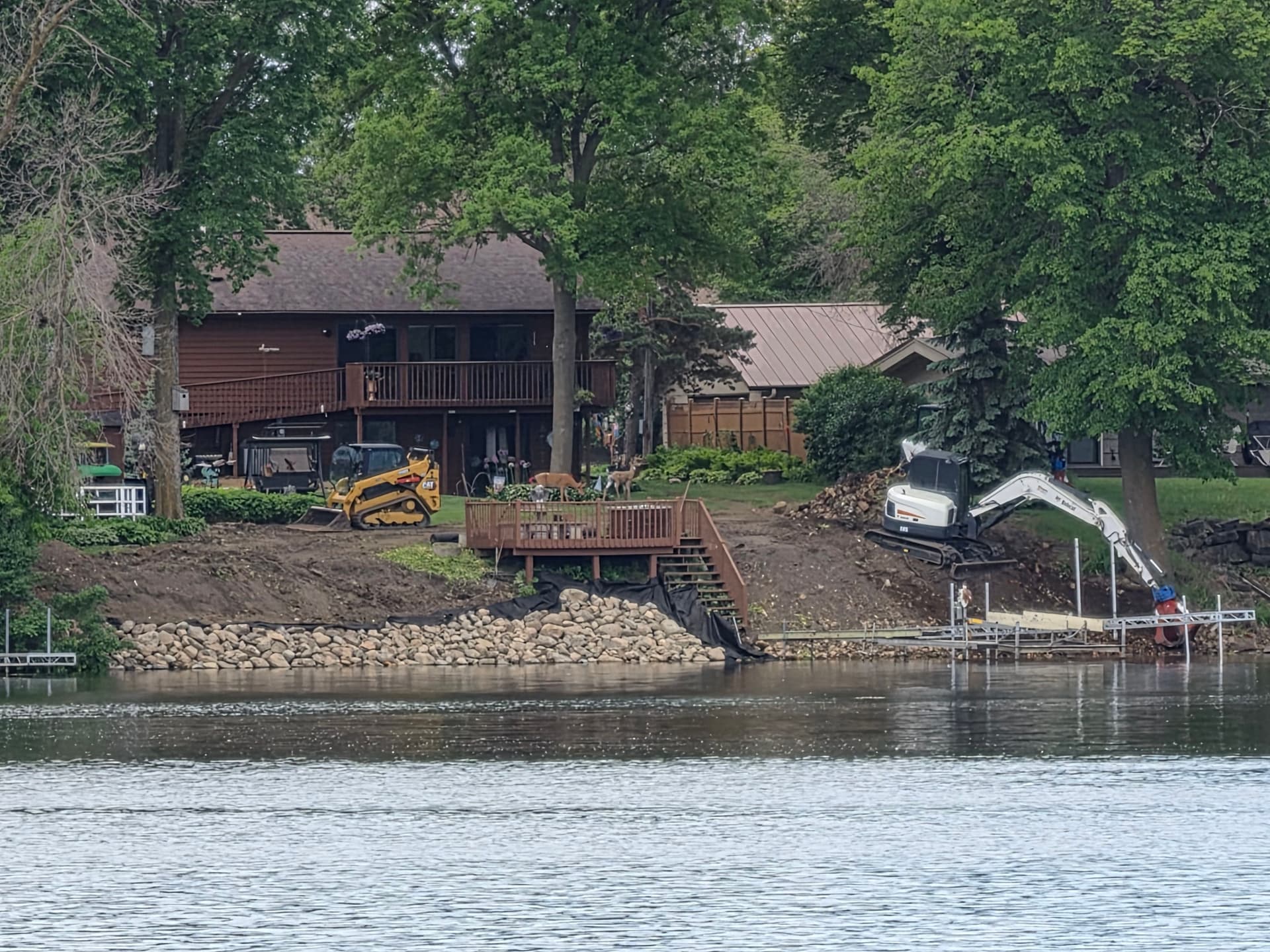 Cedar Lake Lakeshore Restoration in New Prague Taking Shape image